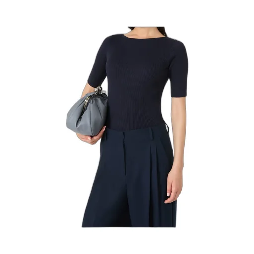 Weekend Max Mara Waser Boat-Neck Ribbed Jumper