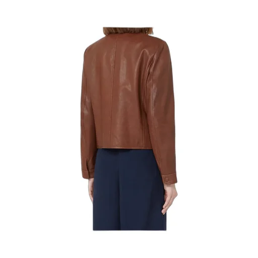 Short Nappa Leather Jacket