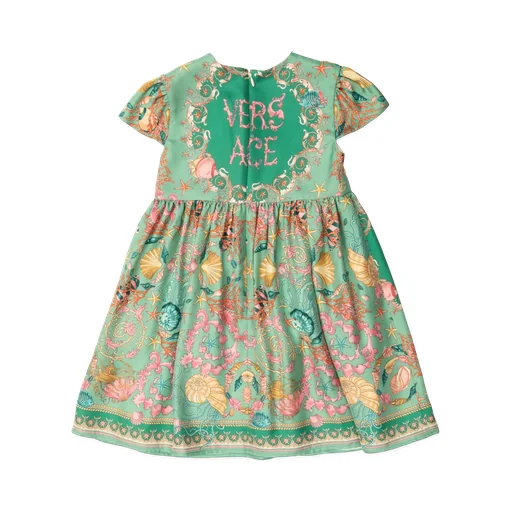 Versace Kids Printed Dress
