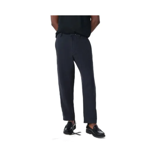 Tapered Linen Trousers