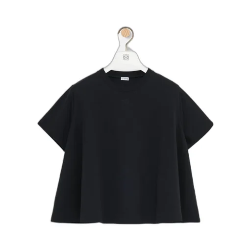Trapeze Top In Cotton Blend