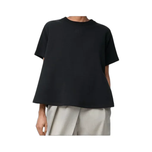 Trapeze Top In Cotton Blend
