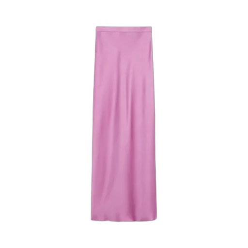 Flowing Envers Satin Skirt