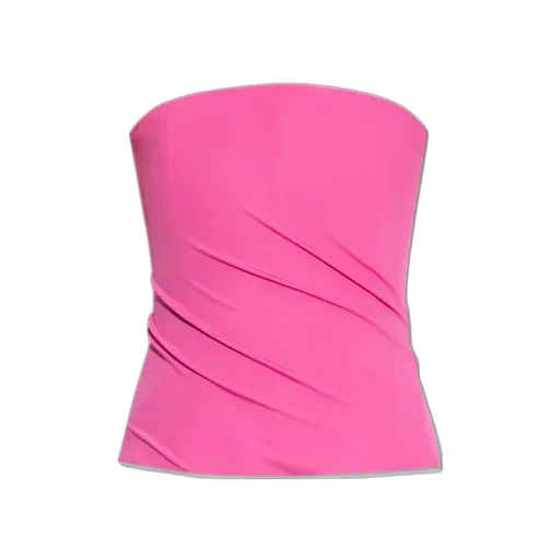 Versace Bare Shoulders Top