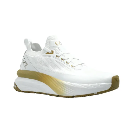 Ea7 Emporio Armani Logo-Printed Lace-Up Sneakers