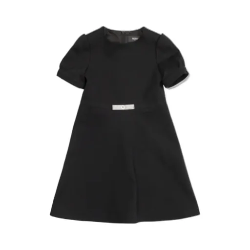 Versace Kids Embellished Belted Dress