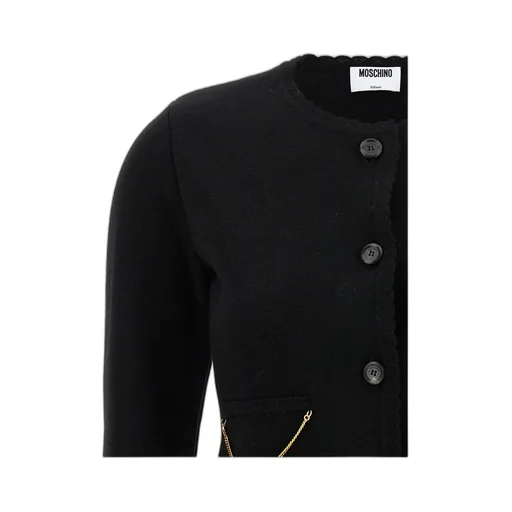 Moschino Chain Knitted Cardigan