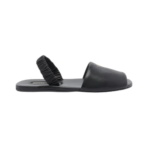 Round Toe Flat Sandals