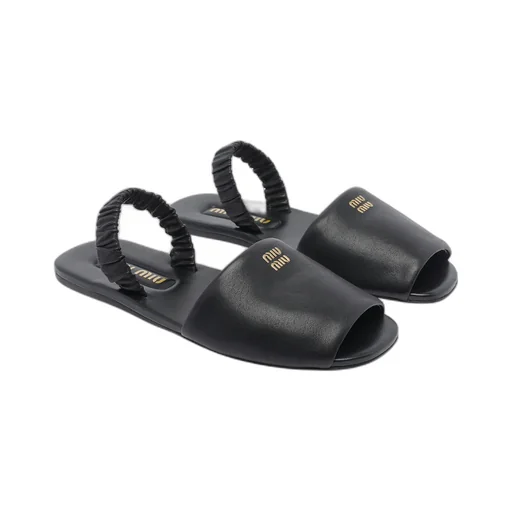 Round Toe Flat Sandals