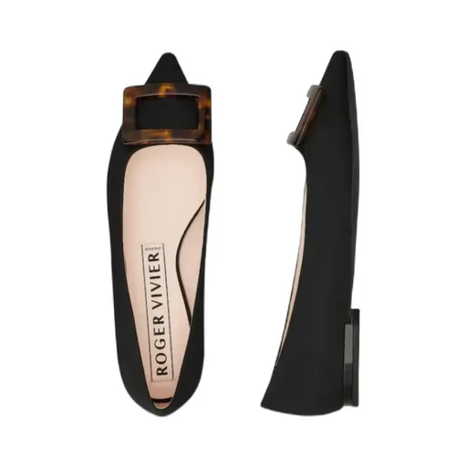 Roger Vivier Pointed Toe Flat Shoes