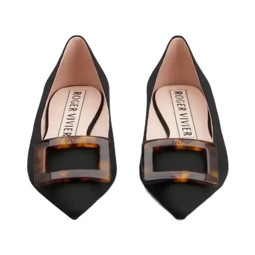 Roger Vivier Pointed Toe Flat Shoes
