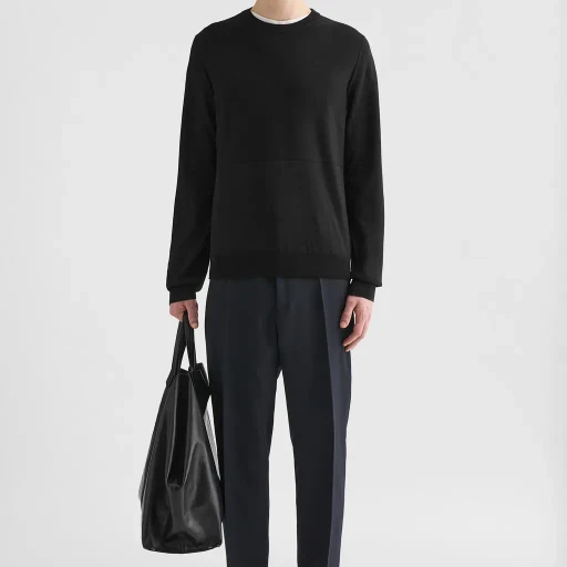 Wool Crew-Neck Sweater
