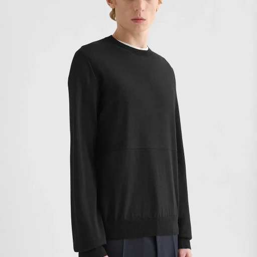 Wool Crew-Neck Sweater