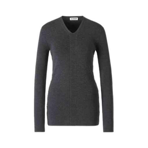 Jil Sander Button Detailed Pullover
