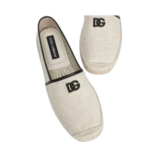 Dolce & Gabbana Dg Logo Embroidered Espadrilles