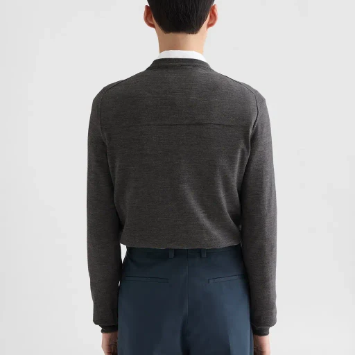 Wool Crew-Neck Sweater