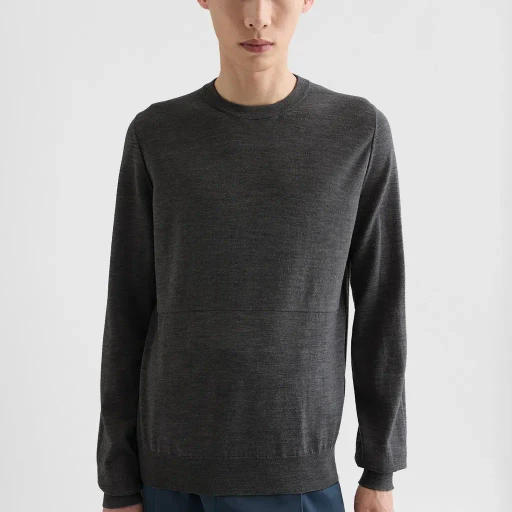 Wool Crew-Neck Sweater