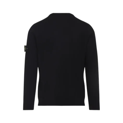 Stone Island Logo Patch Crewneck Sweater