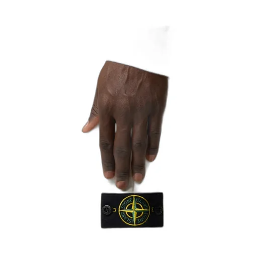 Stone Island Logo Patch Elasticated Hem Trousers