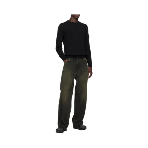Stone Island Logo Patch Crewneck Sweater