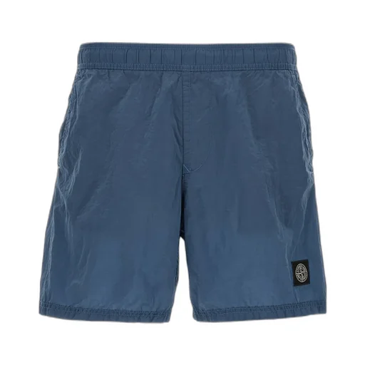 Stone Island Logo Patch Swim Shorts