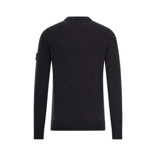 Stone Island Logo Patch Crewneck Jumper