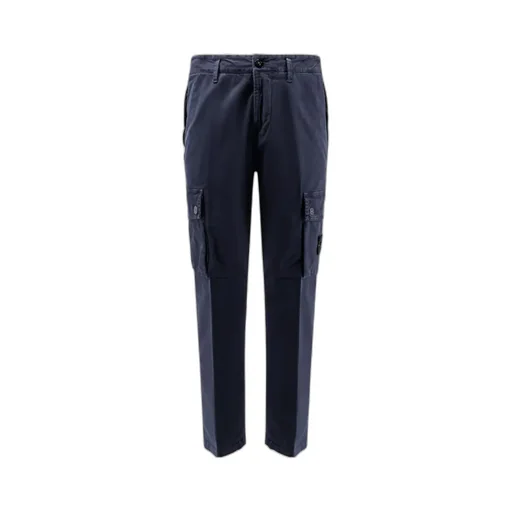 Stone Island Logo Patch Cargo Trousers
