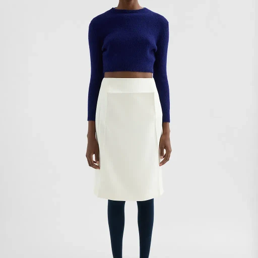 Wool Cropped Sweater