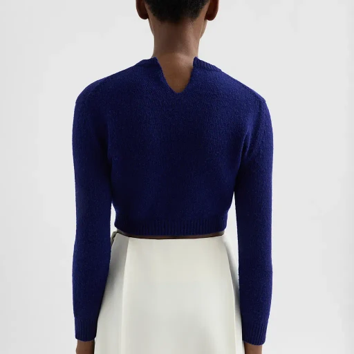 Wool Cropped Sweater
