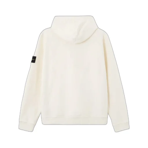 Stone Island Logo Patch Drawstring Hoodie