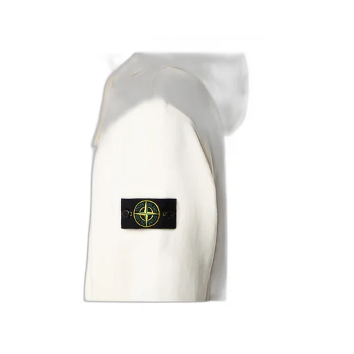 Stone Island Logo Patch Drawstring Hoodie