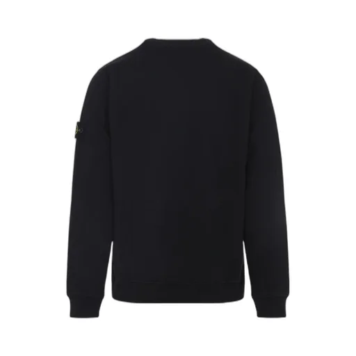 Stone Island Logo Patch Crewneck Sweatshirt