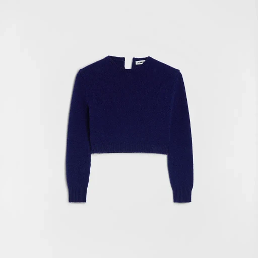 Wool Cropped Sweater