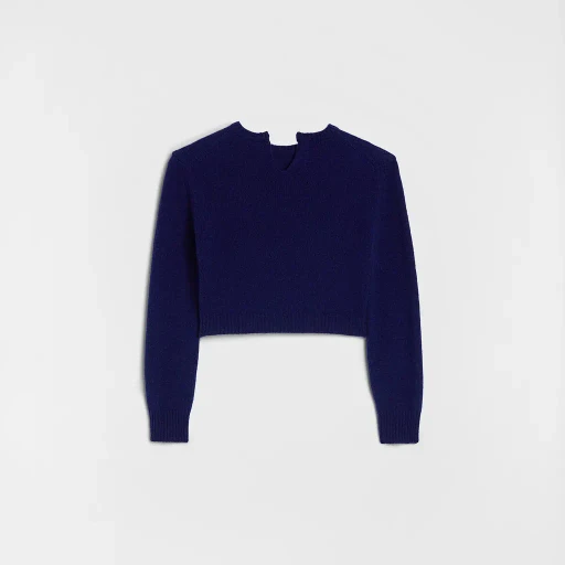 Wool Cropped Sweater