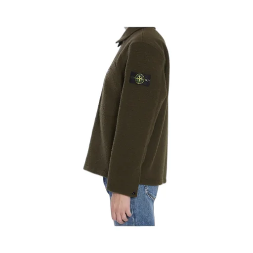 Stone Island Logo Patch Overshirt