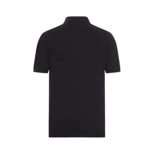 Stone Island Logo Patch Short-Sleeved Polo Shirt