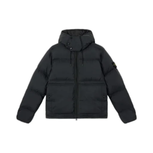 Stone Island Drawstring Hooded Puffer Jacket