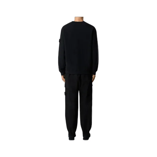 Stone Island Logo Patch Crewneck Sweatshirt