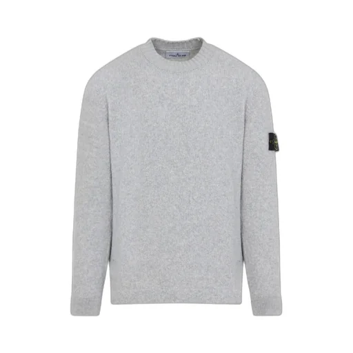 Stone Island Logo Patch Knitted Jumper