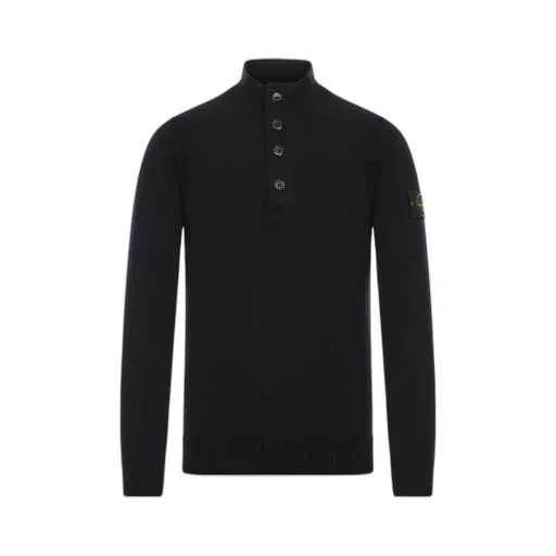 Stone Island Knit Half Zip Jumper