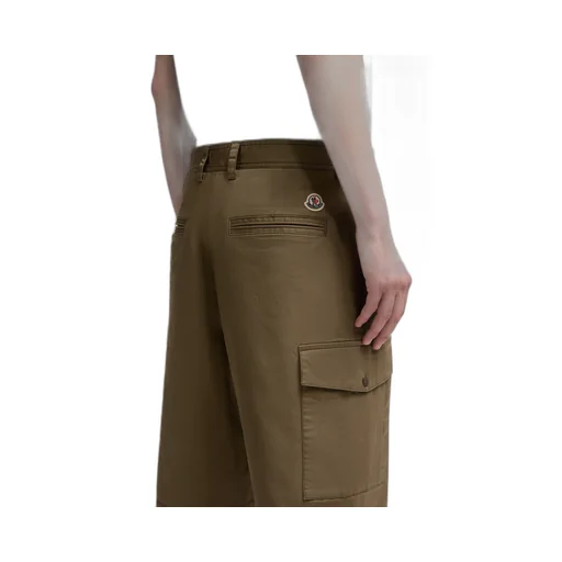 Cotton Gabardine Cargo Shorts
