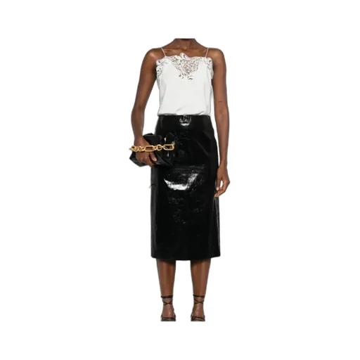 Ferragamo Lace Detailed Sleeveless Top
