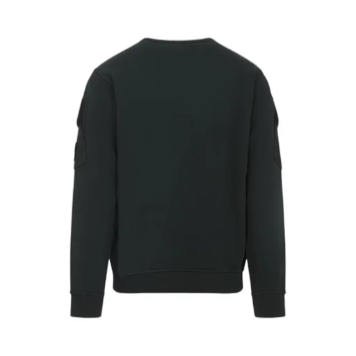 Stone Island Logo Patch Crewneck Sweatshirt