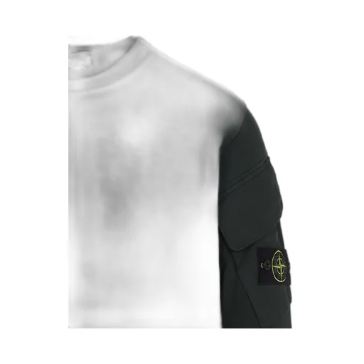 Stone Island Logo Patch Crewneck Sweatshirt