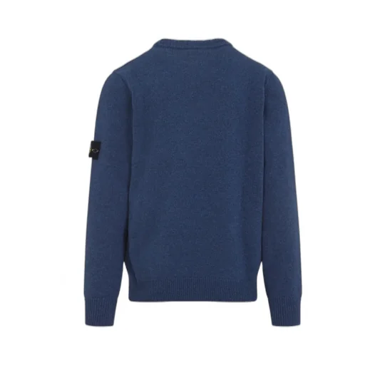 Stone Island Logo Patch Crewneck Sweater