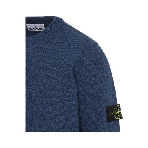 Stone Island Logo Patch Crewneck Sweater