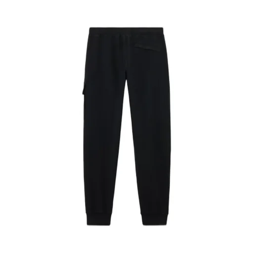Stone Island Logo Patch Tapered Leg Pants