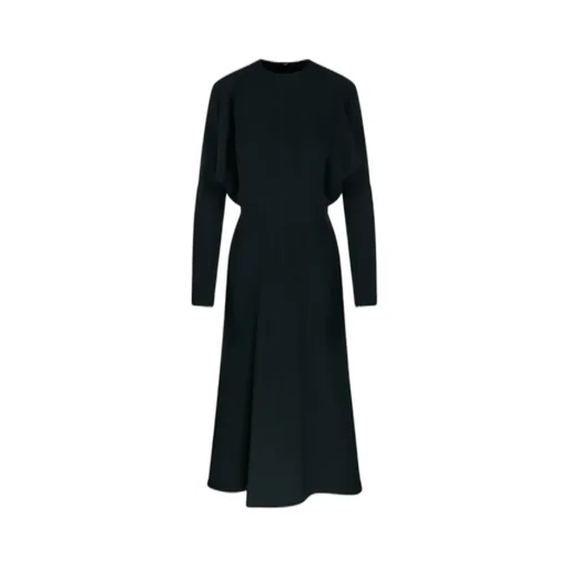 Long Sleeve Dolman Midi Dress