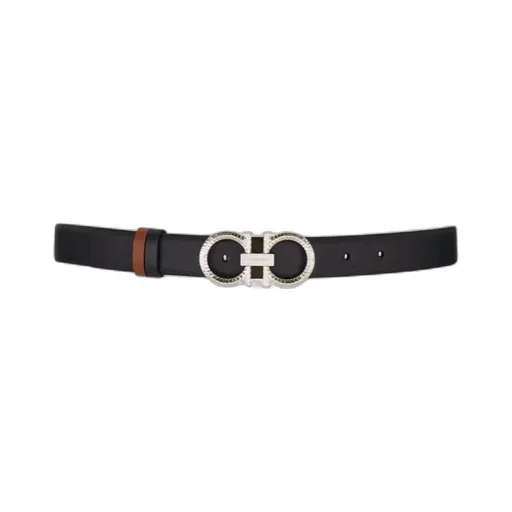 Ferragamo Gancini Reversible Buckle Belt