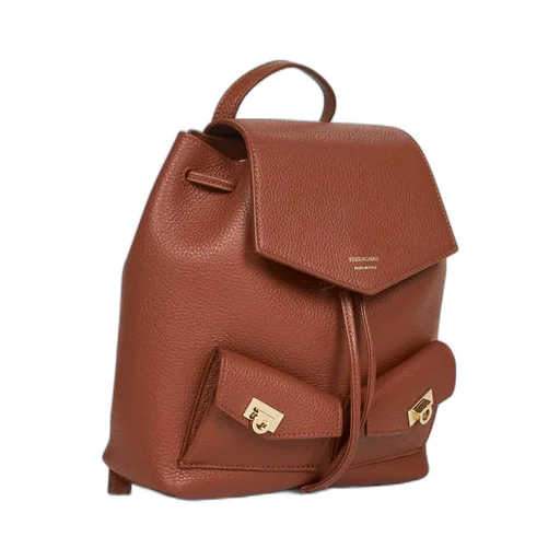 Drawstring Flap Backpack